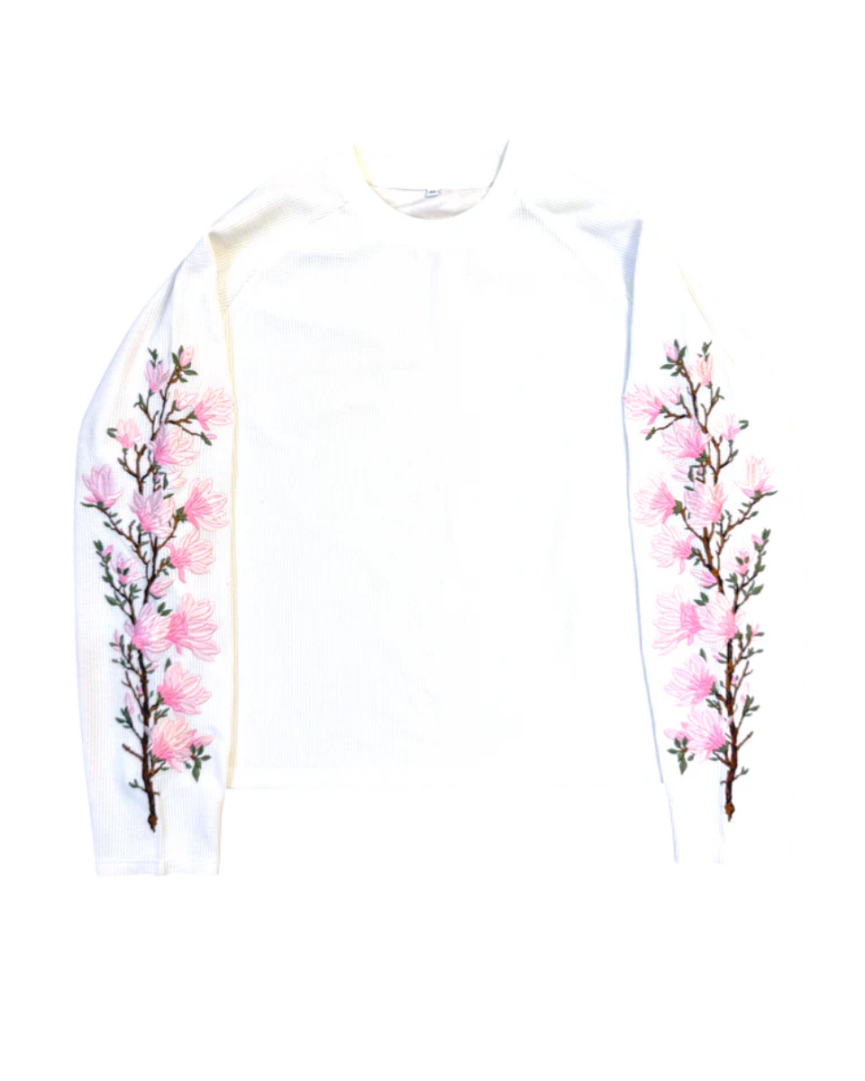 Magnolia Floral Long Sleeve