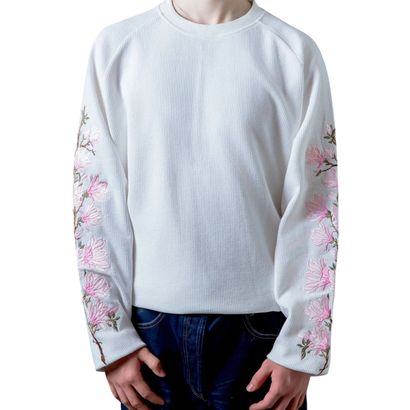 Magnolia Floral Long Sleeve