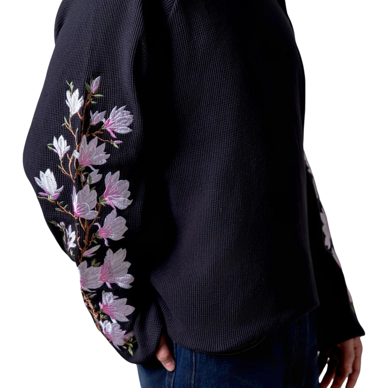 Magnolia Floral Long Sleeve